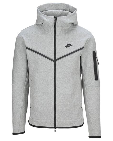 Grau Tech Fleece Jacken & Westen (1) 